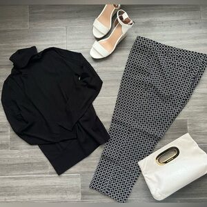 J.Crew Women’s Black Wool Turtleneck Sweater- small